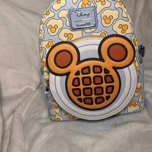 Loungefly Mickey Mouse scented Waffle mini Backpack